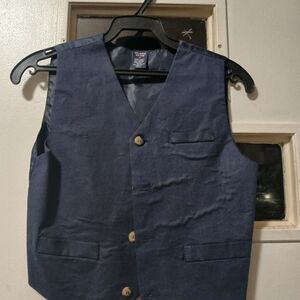 Navy blue  boys vest